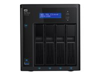 WD My Cloud PR4100 WDBNFA0720KBK - Pro Series - NAS-palvelin - 4 telineet - 72 Tt - HDD 18 Tt x 4 - RAID RAID 0, 1, 5, 10, JBOD - RAM 4 Gt - Gigabit Ethernet WDBNFA0720KBK-EESN