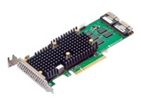 Broadcom MegaRAID 9660-16i - Tallennuslaitteen ohjain (RAID) - 16 Kanava - SATA 6Gb/s / SAS 24Gb/s / PCIe 4.0 (NVMe) - RAID RAID 0, 1, 10, 5, 50, 6, 60 - PCIe 4.0 x8 05-50107-00