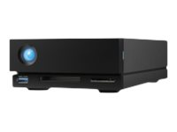 LaCie 1big Dock STHS20000800 - Kiintolevyasemaryhmä - 20 Tt - 1 telineet (SATA-600) - HDD 20 Tt x 1 - Thunderbolt 3, USB 3.0 (ulkoinen) - sekä 5 vuoden tietojen palautuksen huoltosuunnitelma STHS20000800